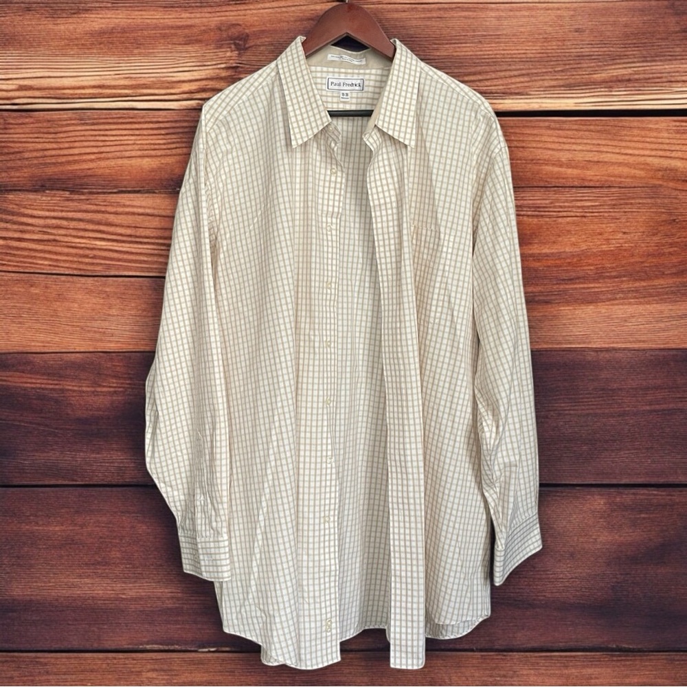Paul Fredrick Checkered Shirt